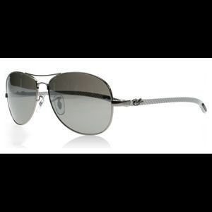 Ray Ban polarized aviator inspired frames-56mm